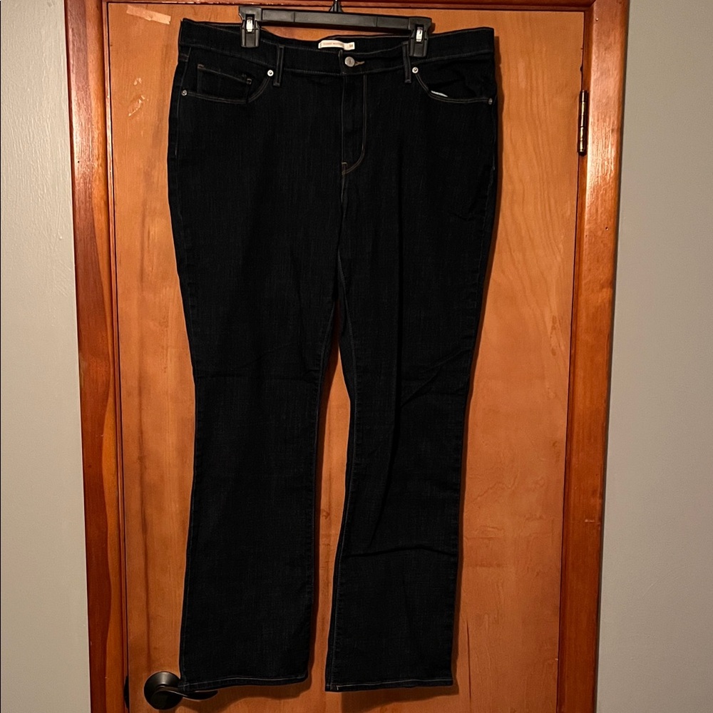 Black Women's Jeans - Classic Straight Leg